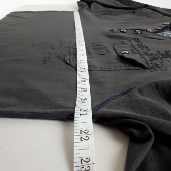 Project Raw Sage Green Long Sleeve T-shirt - Picture 7 of 16